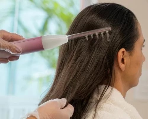Alta Frequência para Alívio de Couro Cabeludo Seco e Com Coceira - Glow Headspa